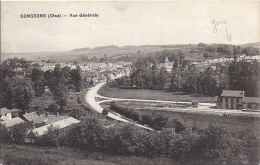 Cpa Songeons, Vue Générale, La Gare - Songeons