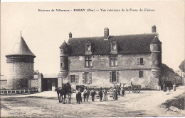 Cpa Raray, Vue Extérieure De La Ferme Du Château, Animée - Raray