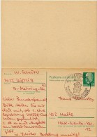 DDR P77 Postkarte Mit Antwort Sost. RAUCHWARENAUKTION Leipzig 1977  Kat. 8,00 € - Cartes Postales - Oblitérées