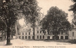 78 ENVIRONS DE MEULAN  AUBERGENVILLE LE CHATEAU DE LA GARENNE - Aubergenville