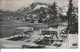 SUISSE - Bahnrestaurant Klewenalp - Terrassen-Ausblick Auf Das Klewengebiet - Enge