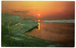 CP, MALTE, Sunrise Over The Grand Harbour, Vierge - Malta