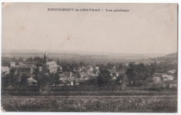 Cpa " ROUGEMONT Le CHATEAU - Vue Générale " 1916 " - Rougemont-le-Château