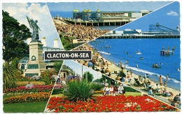 CLACTON ON SEA : MULTIVIEW / ADDRESS - LEICESTER, OADBY, UPLANDS ROAD (HOLLAND) - Clacton On Sea