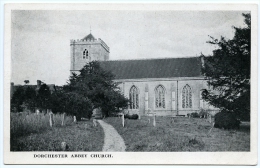 DORCHESTER ABBEY CHURCH - Autres & Non Classés