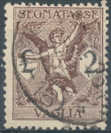 Italia 1924  2 Lire  Postage Due -  Used - Taxe Pour Mandats