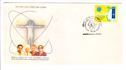 First Day Cover Issued From India On 20th International Congress Of Radiology On 18.09.1998 - Storia Postale