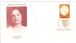 First Day Cover Issued From India On Aruna Asaf Ali On 16.07.1998 - Cartas & Documentos