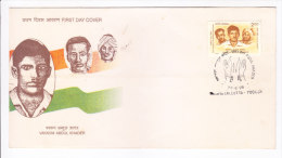 First Day Cover Issued From India On Vakkam Abdul Khader, Satyendra Chandra Bardhan, Fouja Singh On 25.05.1998 - Covers & Documents