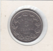 EEN BELGA - 5 FRANCS NICKEL ALBERT I 1931 FL Pos B - 5 Francs & 1 Belga