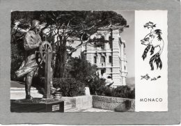 41903    Monaco,  Le  Monument  Du  Prince  Albert 1er  Et  Le  Musee  Oceanographique,  NV - Museo Oceanográfico