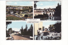 Carte 1960 SOUVENIR D'ASTAFFORT / Multivues : Pont ,vue Générale,arrivée D'Agen - Astaffort