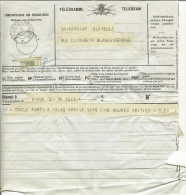 Télégramme / Telegram De NAMUR 1911 Pour BLANKENBERGHE ( Blankenberge ) . - Francobolli Telegrafici [TG]