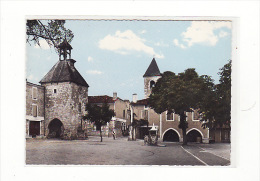 Carte 1960 TOURNON D'AGENAIS / LA PLACE ET LA MAIRIE - Tournon D'Agenais