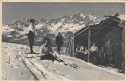 CPA KITZBUHEL- CHALET, MOUNTAINS IN SNOW, SKI - Kitzbühel