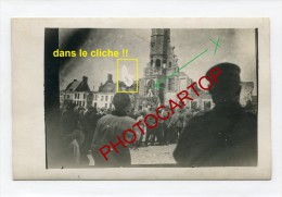 PROCESSION-FETE-DIEU-?-En Fants-Communiantes-Religi On-ORCHIES-Carte Photo Allemande-Guerre 14-18-1WK-FRANCE-59- - Orchies