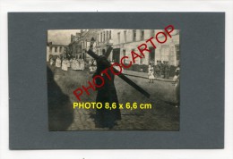 PROCESSION-FETE-DIEU-?-Enfants-Communiantes-Religion-ORCHIES-Photo Allemande-Guerre 14-18-1WK-FRANCE-59- - Orchies