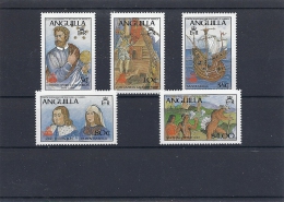 131007238  ANGUILLA  YVERT   Nº  662/6  **/MNH - Anguilla (1968-...)