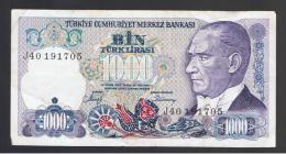 TURQUIA - TURKEY - 1000 Liras 1970   Circulado  P-196 - Turchia