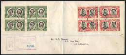 RHODESIE DU SUD - SOUTHERN RHODESIA / 1947 OB. VISITE ROYALE SUR LETTRE RECOMMANDEE  (ref 4989) - Rhodésie Du Sud (...-1964)