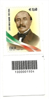 2012 - Italia 3418 L. Carlo Farini - Codice A Barre - 2011-20: Mint/hinged