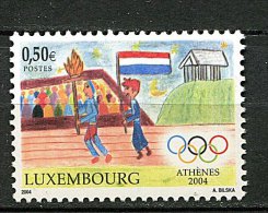 Luxembourg** N° 1592 - J.O. D'Athènes (dessins D'enfants) - Nuovi