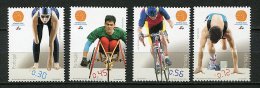 Portugal ** N° 2823 à 2826 - Jeux Paralympiques D'Athènes (natation, Course En Fauteuil, Cyclisme, Athl - Unused Stamps