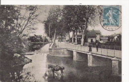 SOUVENIR DE LAUTERBOURG (ALSACE) PONT DE LA LAUTER  ET LA GARE DU NORD 1926 - Lauterbourg