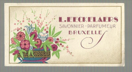 * L. EECKELAERS .-  Savonnier-Parfumerie , Bruxelles. - Oud (tot 1960)