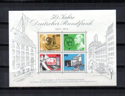 Alemania  Berlín 1973.-   Y&T Nº   4    Block   ** - Blocks & Sheetlets