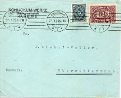 ALLEMAGNE LETTRE INFLATION 1923 - Andere & Zonder Classificatie