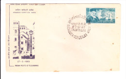 First Day Cover Issued From India On Ardaseer Cursetjee Wadia On 27.05.1969 - Briefe