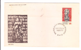 First Day Cover Issued From India On World Hindi Convention On 10.01.1975 - Briefe