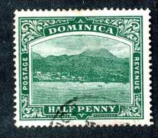 3928x)  Dominica 1908 - SG# 47b ~ Used - Dominique (...-1978)