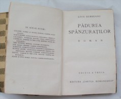 ROMANIA-PADUREA SPANZURATIILOR,LIVIU REBREANU-THIRD EDITION,ONLY 4 EX.JAPANESE PAPER/ VELIN PAPER 1000 EX. - Alte Bücher