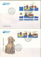 FAROE  EUROPA CEPT 1994  FDC - 1994