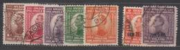 Yugoslavia Kingdom 1923/4 Mi#169-175 Used - Gebraucht