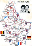 Le Grand-Ducheé De Luxembourg Avec Les Armes De Ses 12 Cantons - Koninklijke Familie