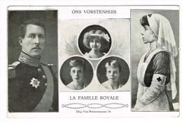 "Ons Vorstenhuis / La Famille Royale" !!! Pli !!! - Beroemde Personen