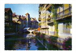 Annecy: Vieux Quartiers Et Quai Fleuris, Pont Morens (13-3452) - Annecy-le-Vieux