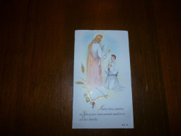 Souvenir Communion J Et C Abrassart Herchies 1963 - Kommunion Und Konfirmazion