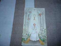 Souvenir Communion Germaine Marie LORIAUX Forest 1961 - Communion