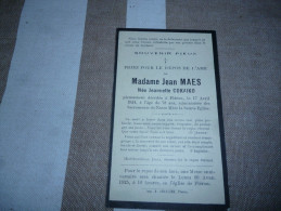 Souvenir Décès Mme Jean MAES Jeannette COKAIKO Fléron 1924 - Kommunion Und Konfirmazion