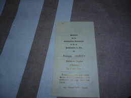 Souvenir Communion P Duplicy Esneux 1963 - Communie