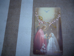 Souvenir Communion Mireille THEYS Anderlues 1958 - Kommunion Und Konfirmazion