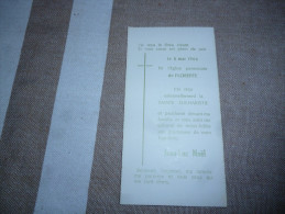 Souvenir Communion Jean Luc NOEL Floreffe 1966 - Kommunion Und Konfirmazion