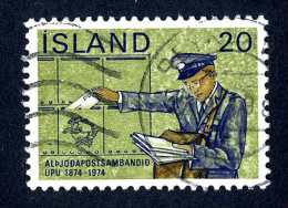 4017x)  Iceland 1974 - Sc# 475 ~ Used - Used Stamps