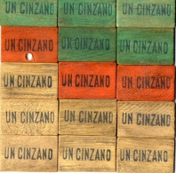 JETONS CARTES A JOUER  Cinzano  (lot De 15) - Other & Unclassified