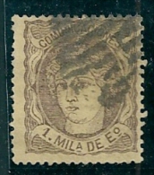 Spain 1870 Edifil 102 Used - Used Stamps