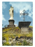 Cp, 15, Murat, Notre-Dame De Haute-Auvergne Sur Le ROcher De Bonnevie - Murat